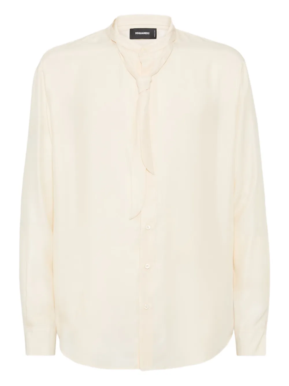 silk-satin shirt