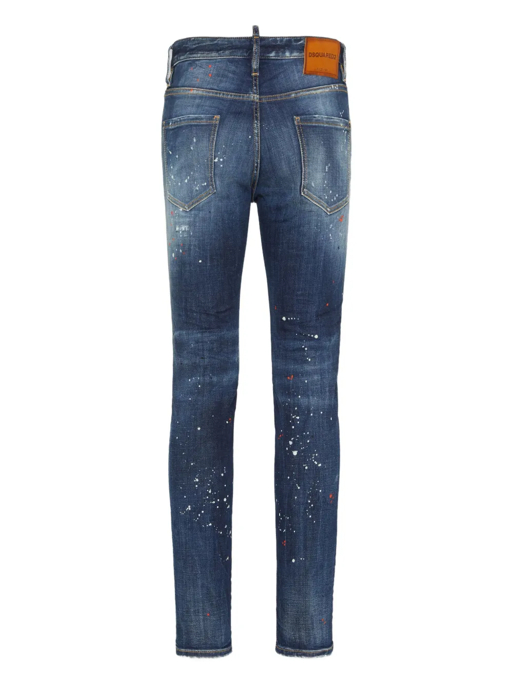 DSQUARED2 logo-patch jeans | Regular & Straight-Leg Jeans | Image 2