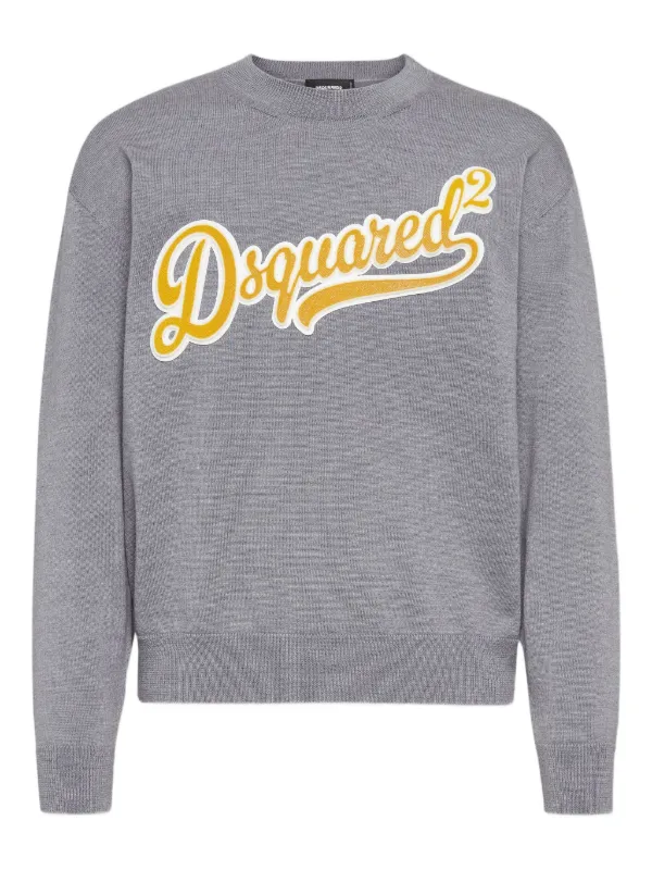 DSQUARED2 ファインニット セーター | グレー | FARFETCH JP