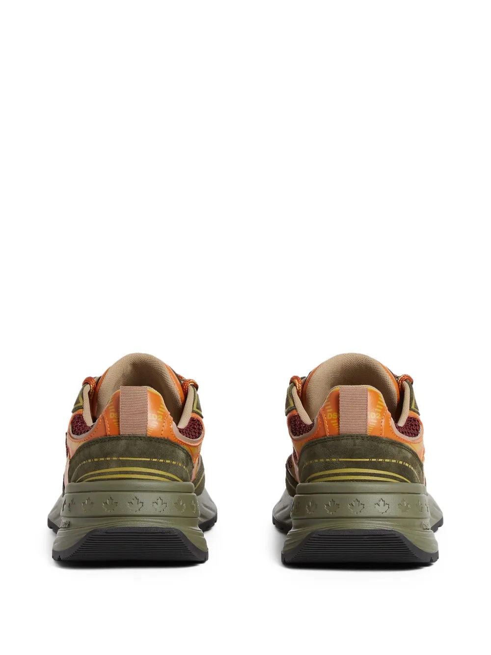 DSQUARED2 suede sneakers Green
