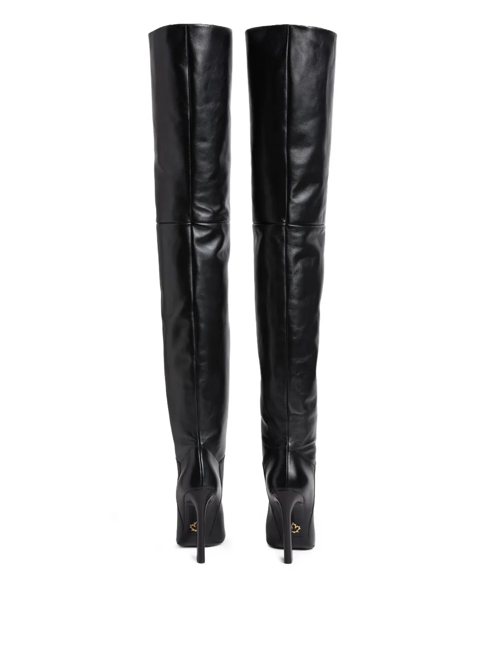 DSQUARED2 Twin over-the-knee heeled boots Black