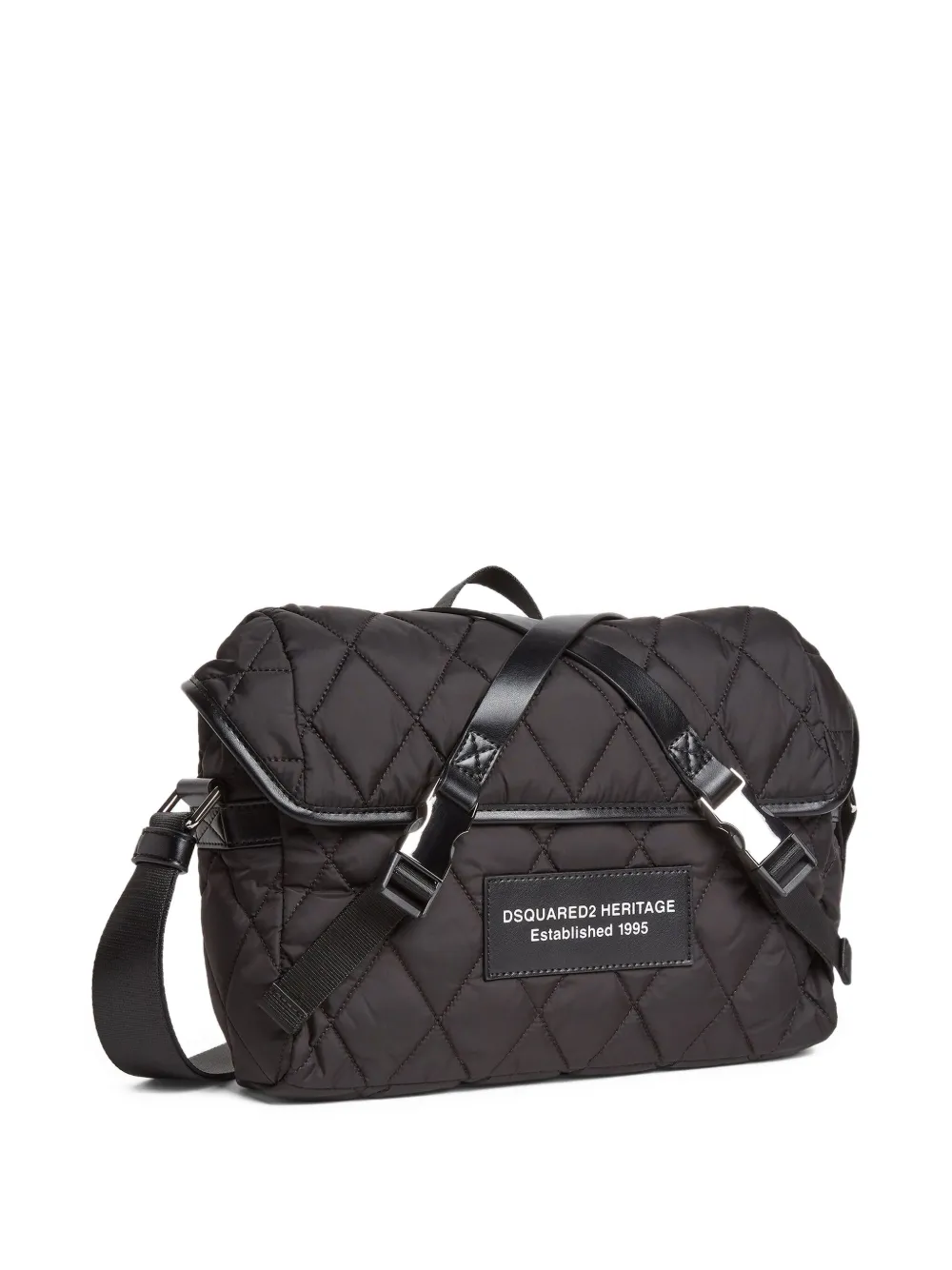 DSQUARED2 Heritage messengertas Zwart