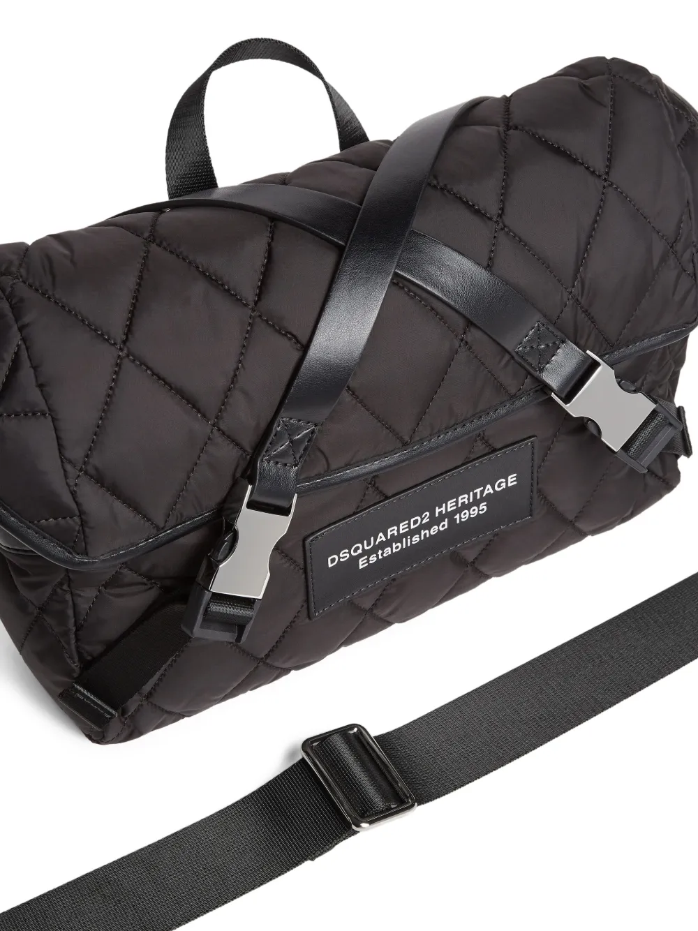 DSQUARED2 Heritage messengertas Zwart