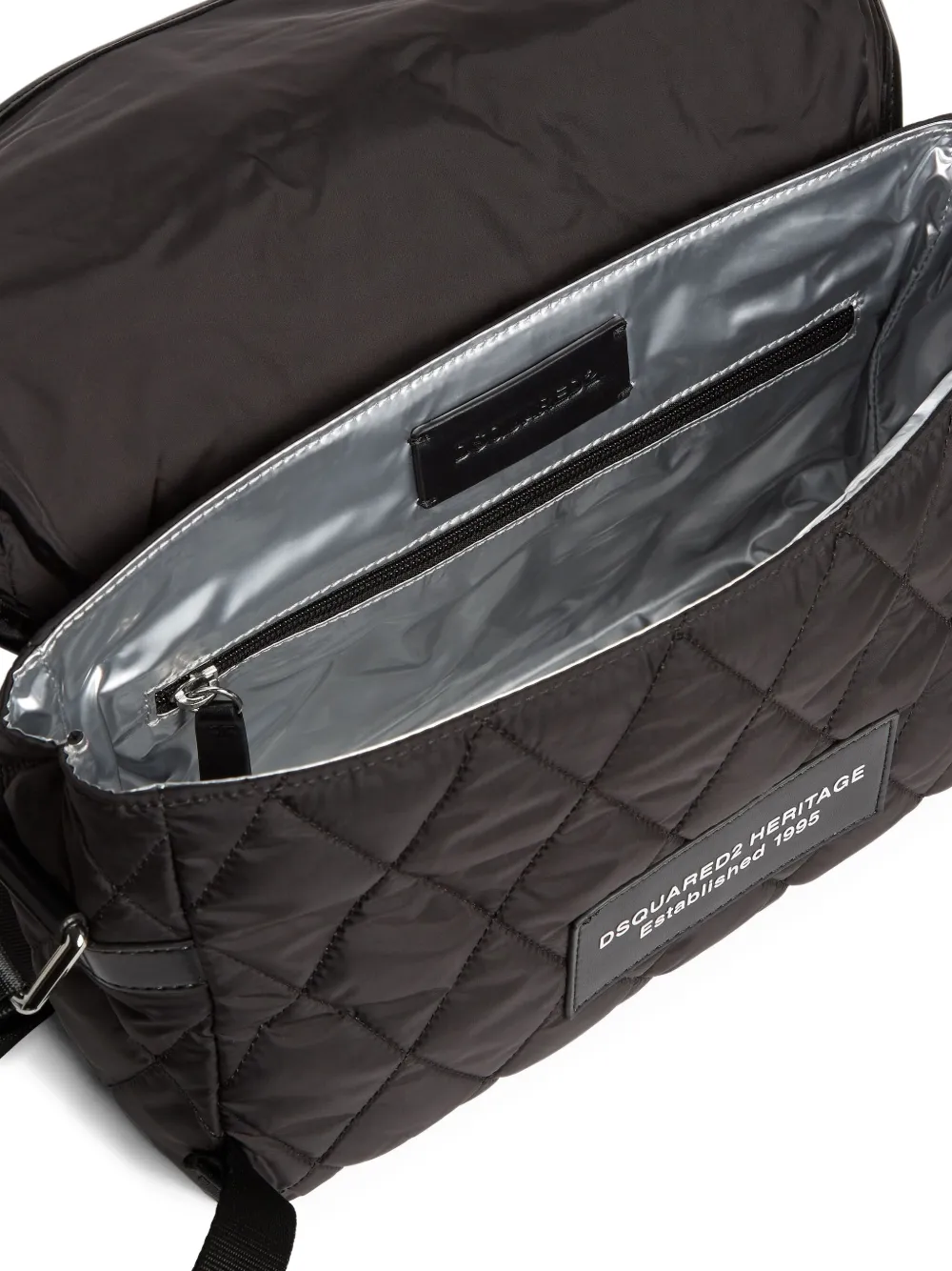 DSQUARED2 Heritage messengertas Zwart