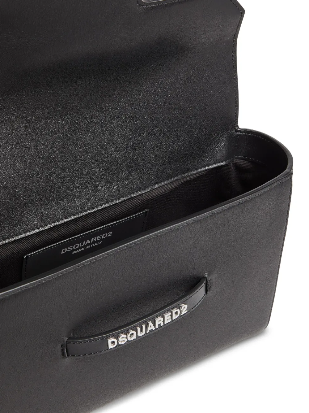 Dsquared2 Twin Clutch Bag In Black