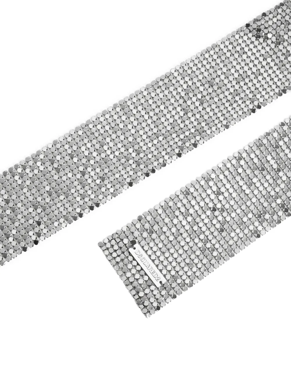 DSQUARED2 Metallic sjaal - Zilver