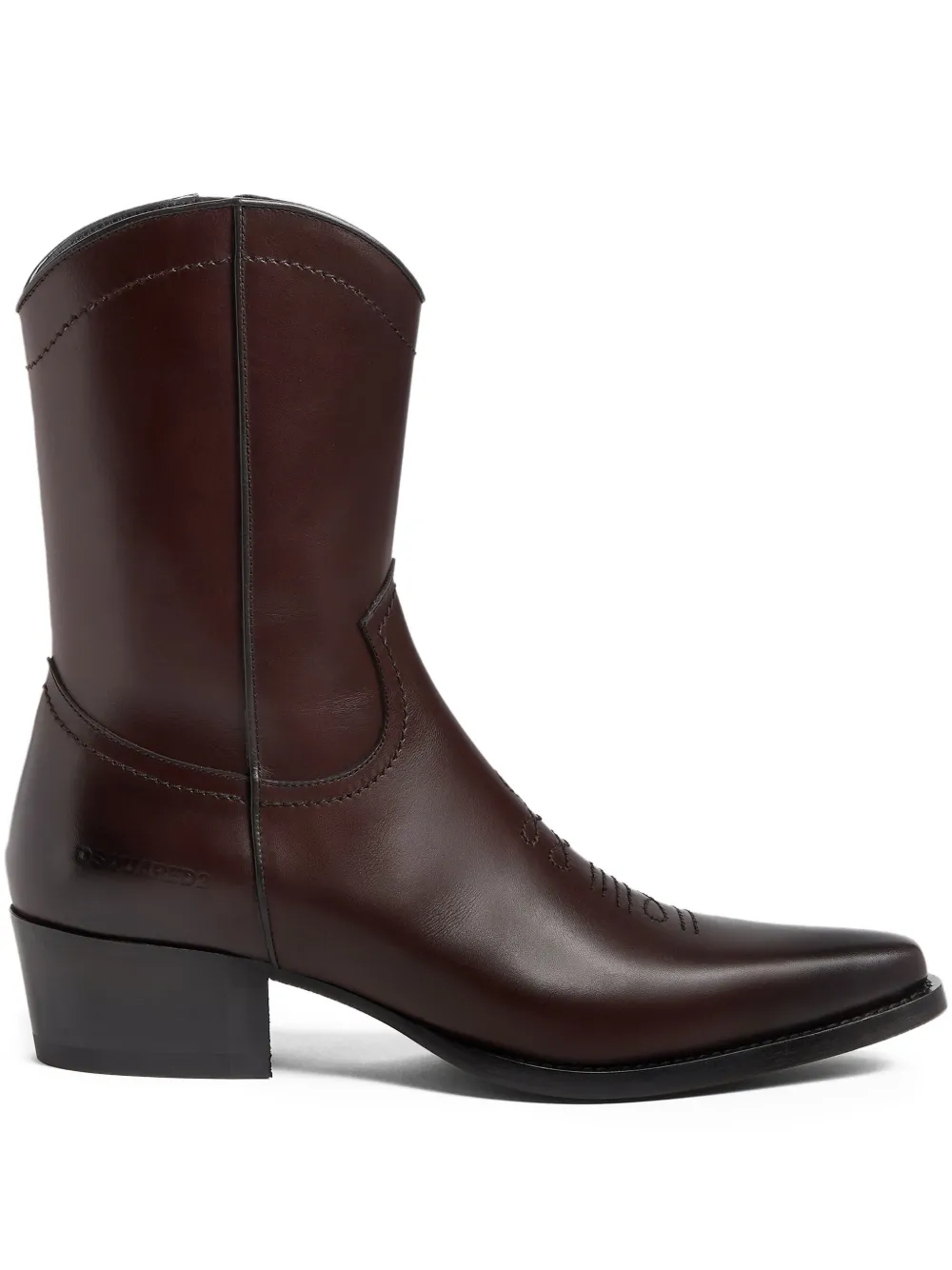 DSQUARED2 City Nights cowboy boots Brown
