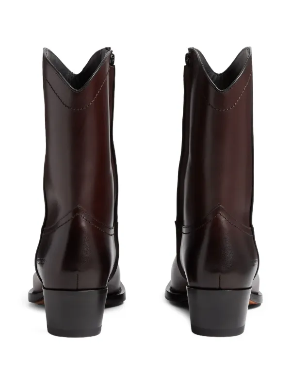 DSQUARED2 City Nights Cowboy Boots | Brown | FARFETCH