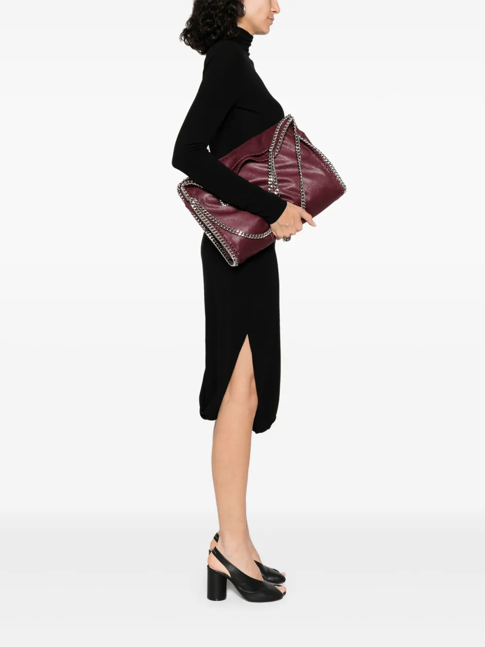 Stella McCartney Falabella shopper - Rood