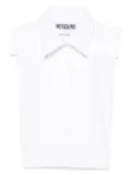 Moschino cut-out top - White