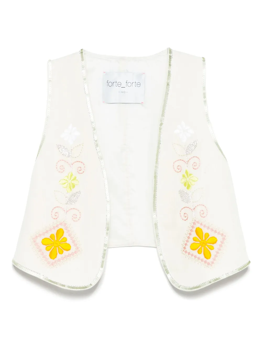 Forte Forte Linen Waistcoat