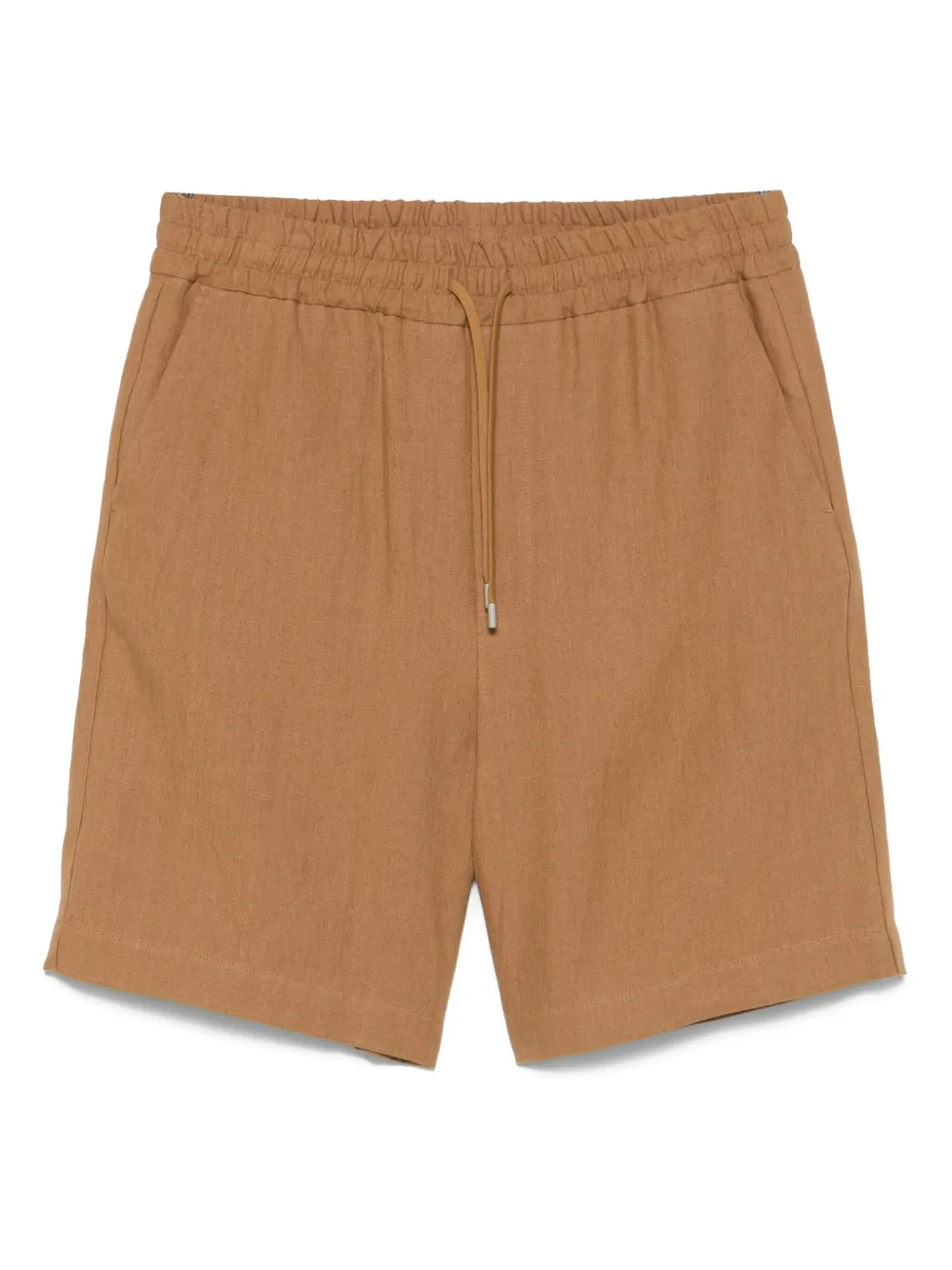 Lardini linen bermuda shorts | Brown | Image 1