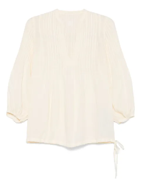 120% Lino linen blouse