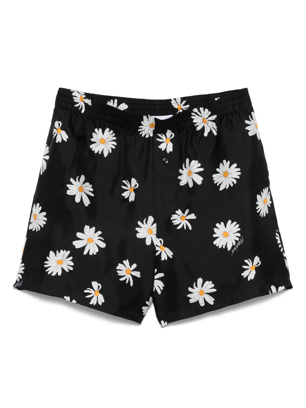 Moschino shorts de seda estampados | negro | Image 1