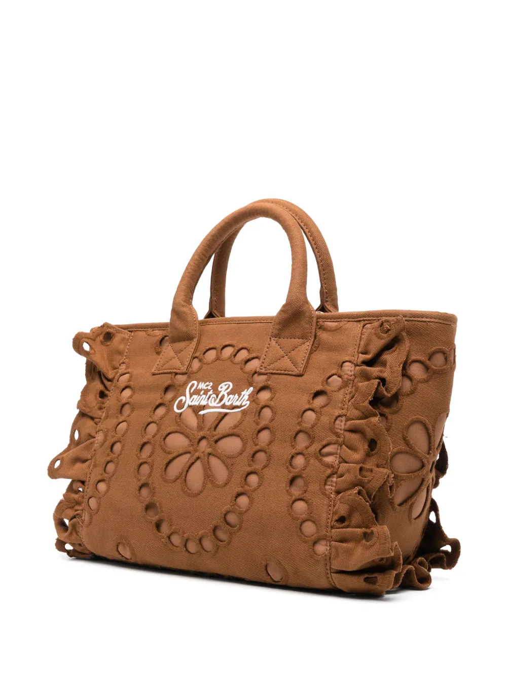 MC2 Saint Barth tote de algodón con logo bordado | Image 2