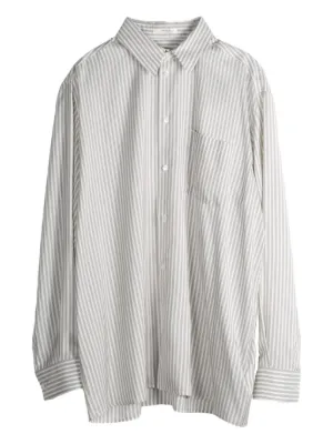 The Row ストライプ シャツ | グリーン | FARFETCH JP