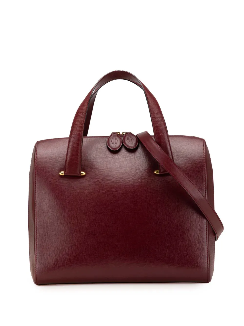 Cartier 2010-2024 Leather Must De Cartier satchel - レッド Cartier 2010-2024 Leather Must De Cartier satchel - レッド