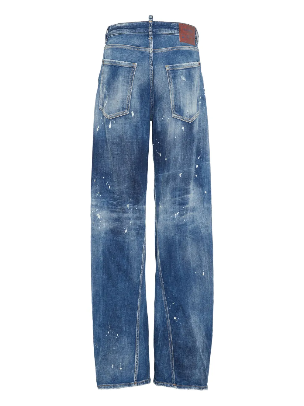 DSQUARED2 Jeans met gerafeld effect Blauw