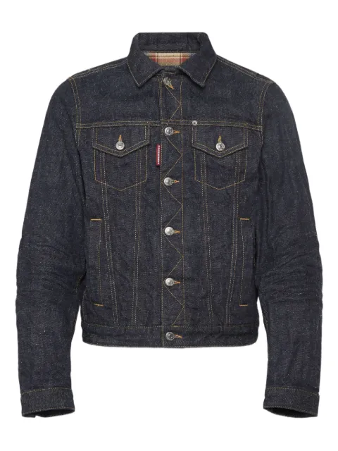 DSQUARED2 chamarra de mezclilla
