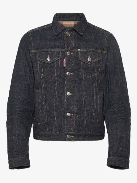 DSQUARED2 chamarra de mezclilla
