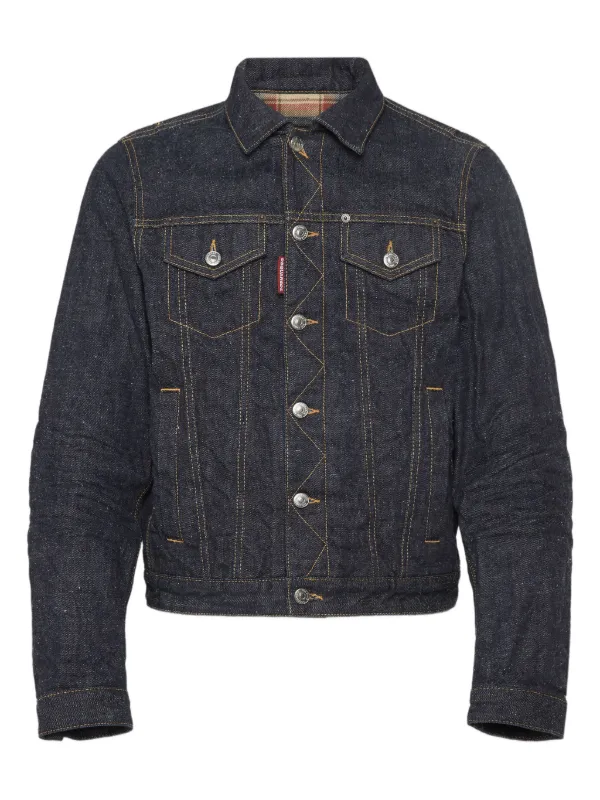 DSQUARED2 デニムジャケット 34 DSQUARED2 デニムジャケット | ブルー | FARFETCH JP
