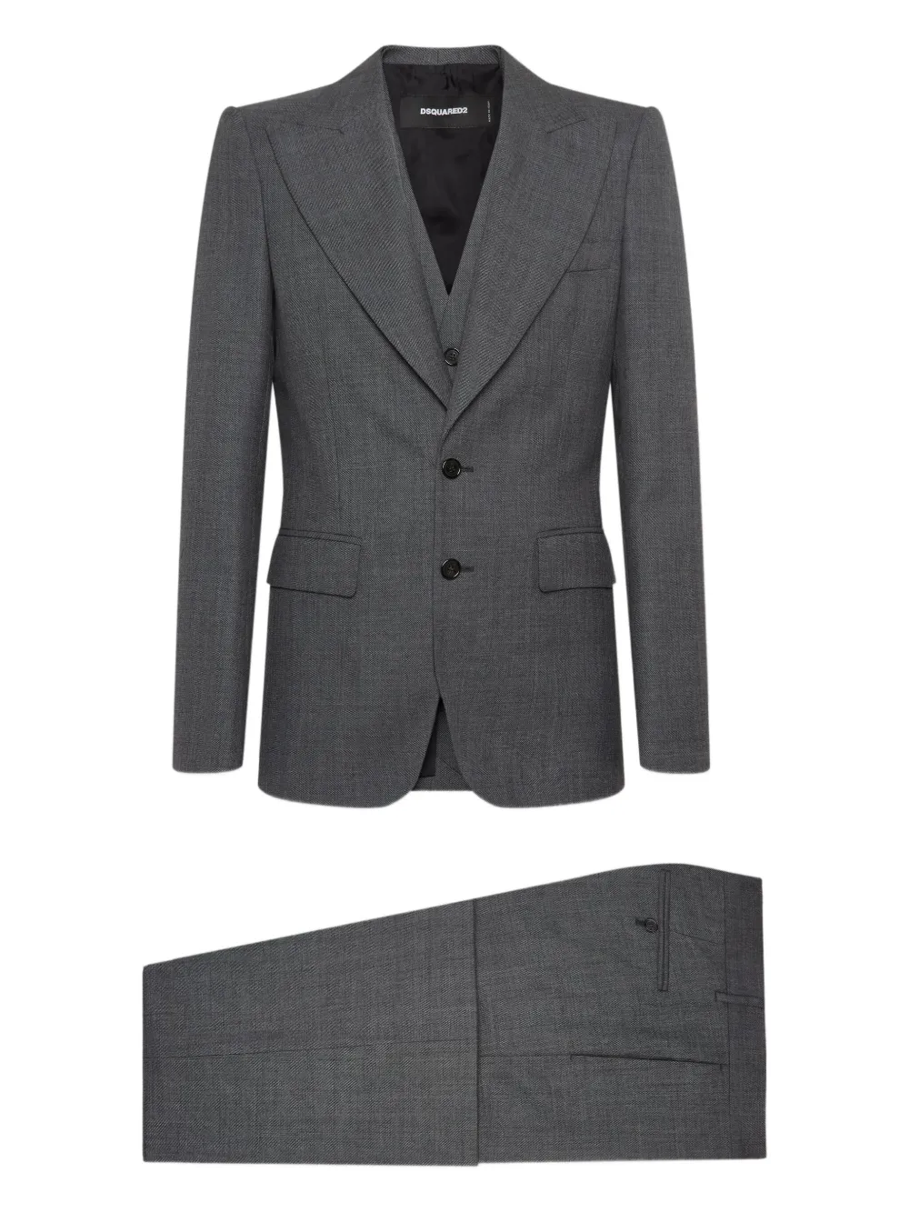 DSQUARED2 70s single-breasted suit | Grey | Image 1