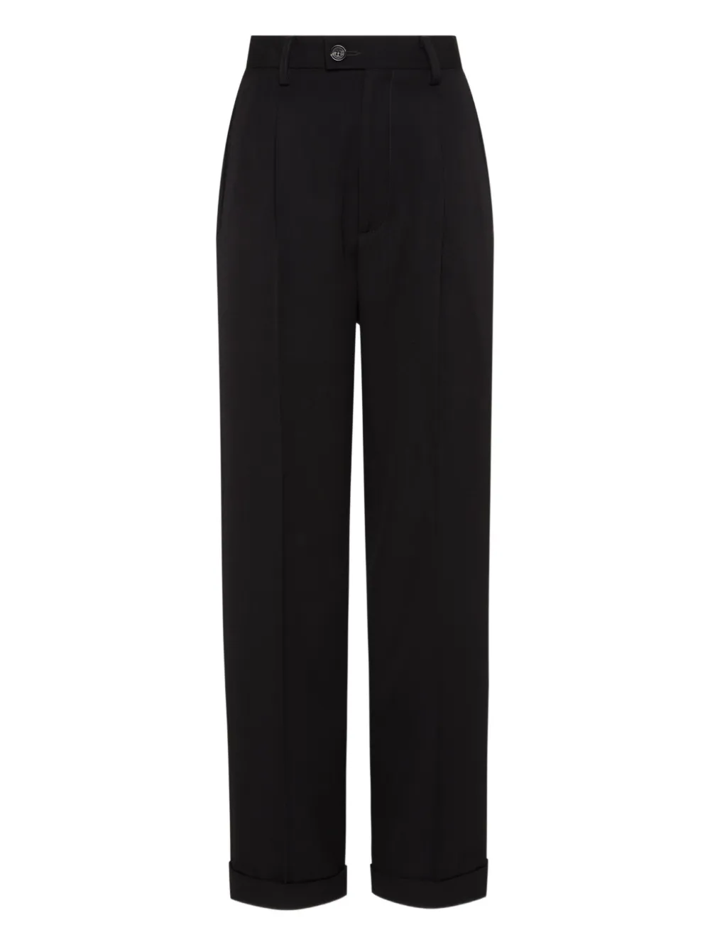 Dsquared2 High-rise Straight-leg Trousers In Multi
