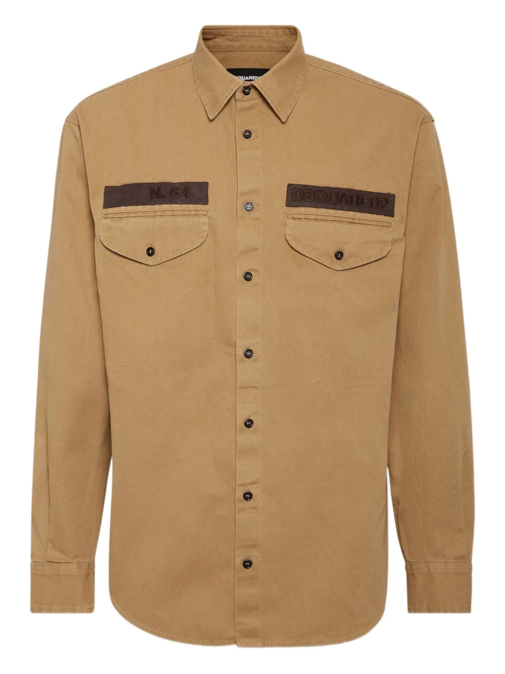 DSQUARED2 Military shirt | Neutrals | Image 1
