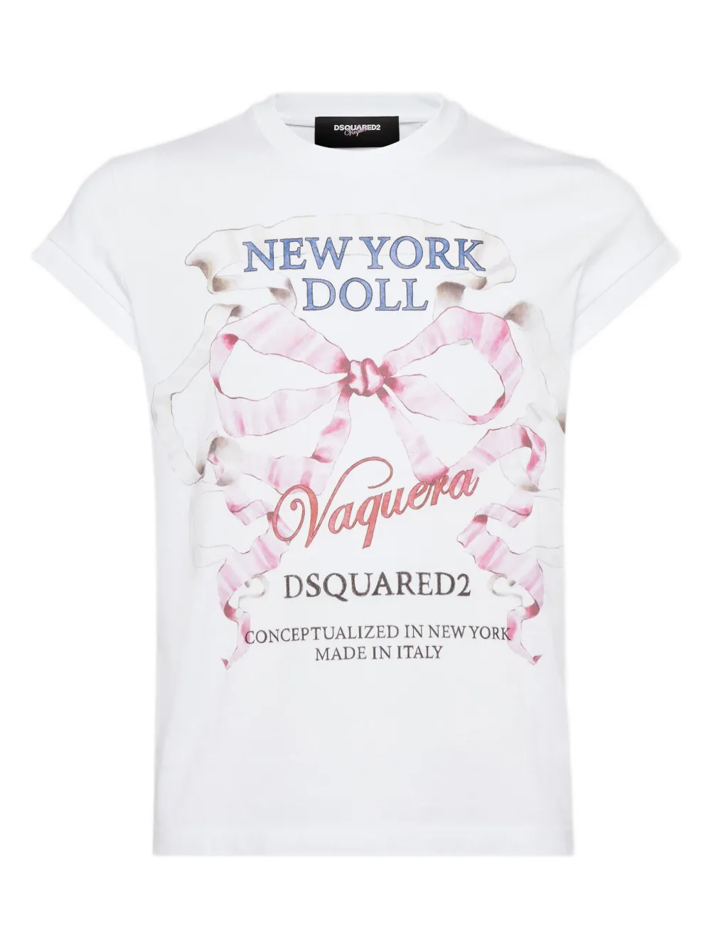 DSQUARED2 playera Vaquera | blanco | Image 1