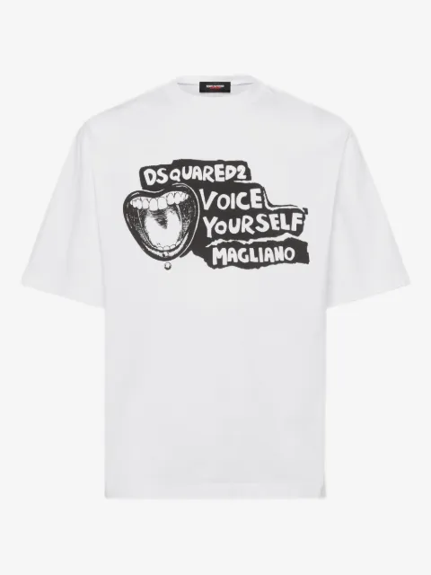 DSQUARED2 x Magliano printed T-shirt