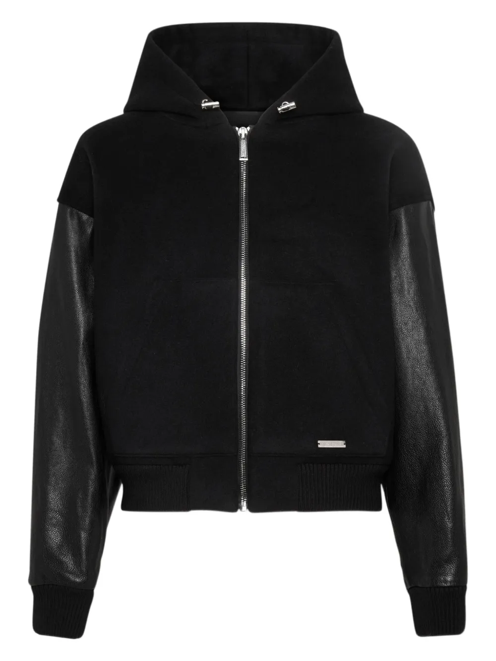 Dsquared2 Hooded Zip-up Jacket In Black