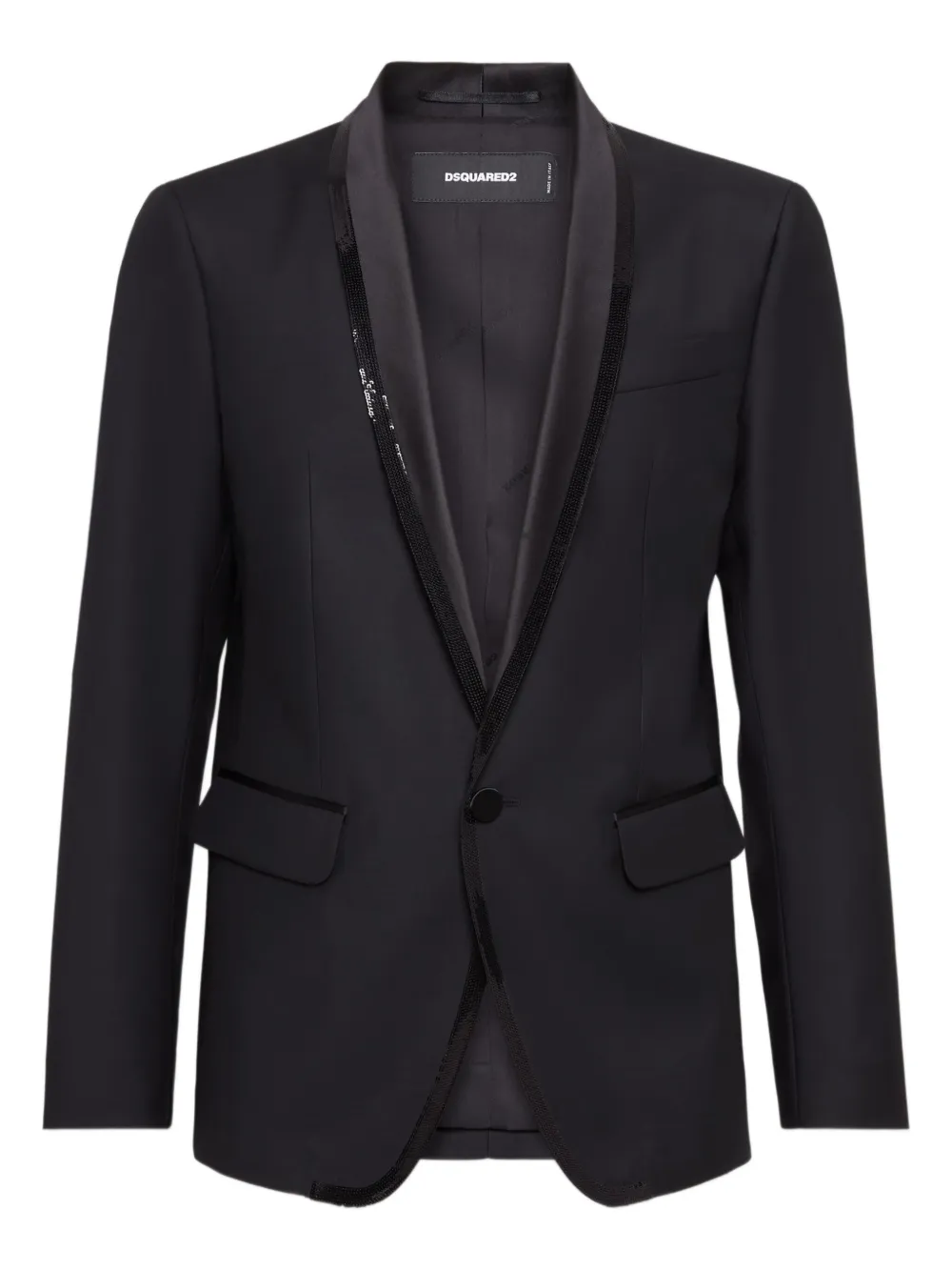 DSQUARED2 London blazer Zwart