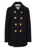 DSQUARED2 double-breasted coat - Black