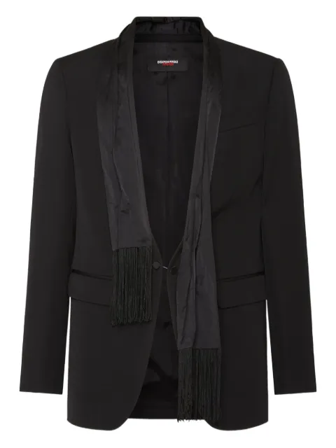 DSQUARED2 x Magliano attached-scarf blazer