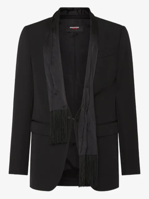 DSQUARED2 blazer con mascada en colaboración con Magliano