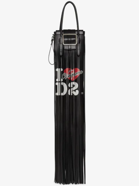 DSQUARED2 slogan-print shoulder bag