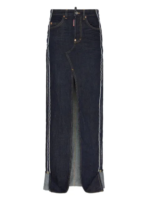 DSQUARED2 تنورة جينز ماكسي
