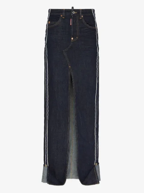 DSQUARED2 denim maxi skirt