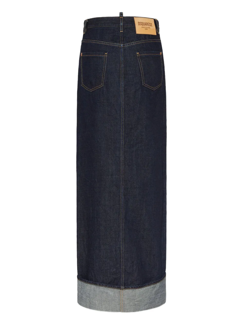 DSQUARED2 Maxi-spijkerrok - Blauw