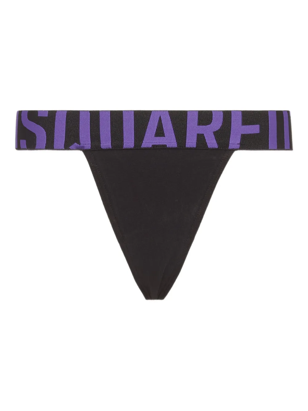 Dsquared2 Logo Thong In Black