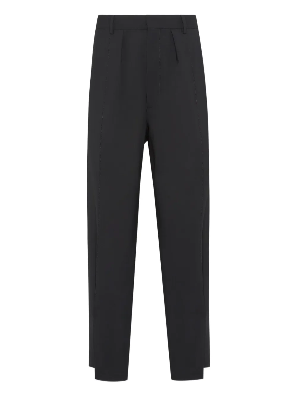 DSQUARED2 Broek met geplooid detail Zwart