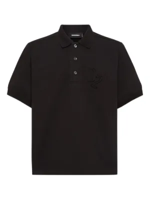 logo-patch bomber jacket