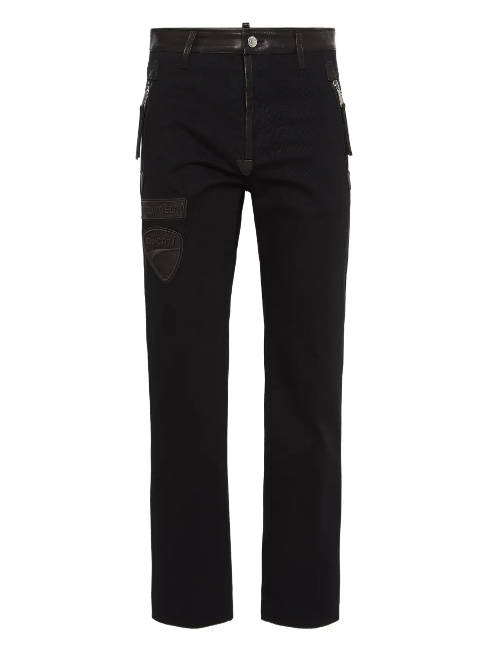 DSQUARED2 x Ducati Hybrid 642 trousers | Black | Image 1