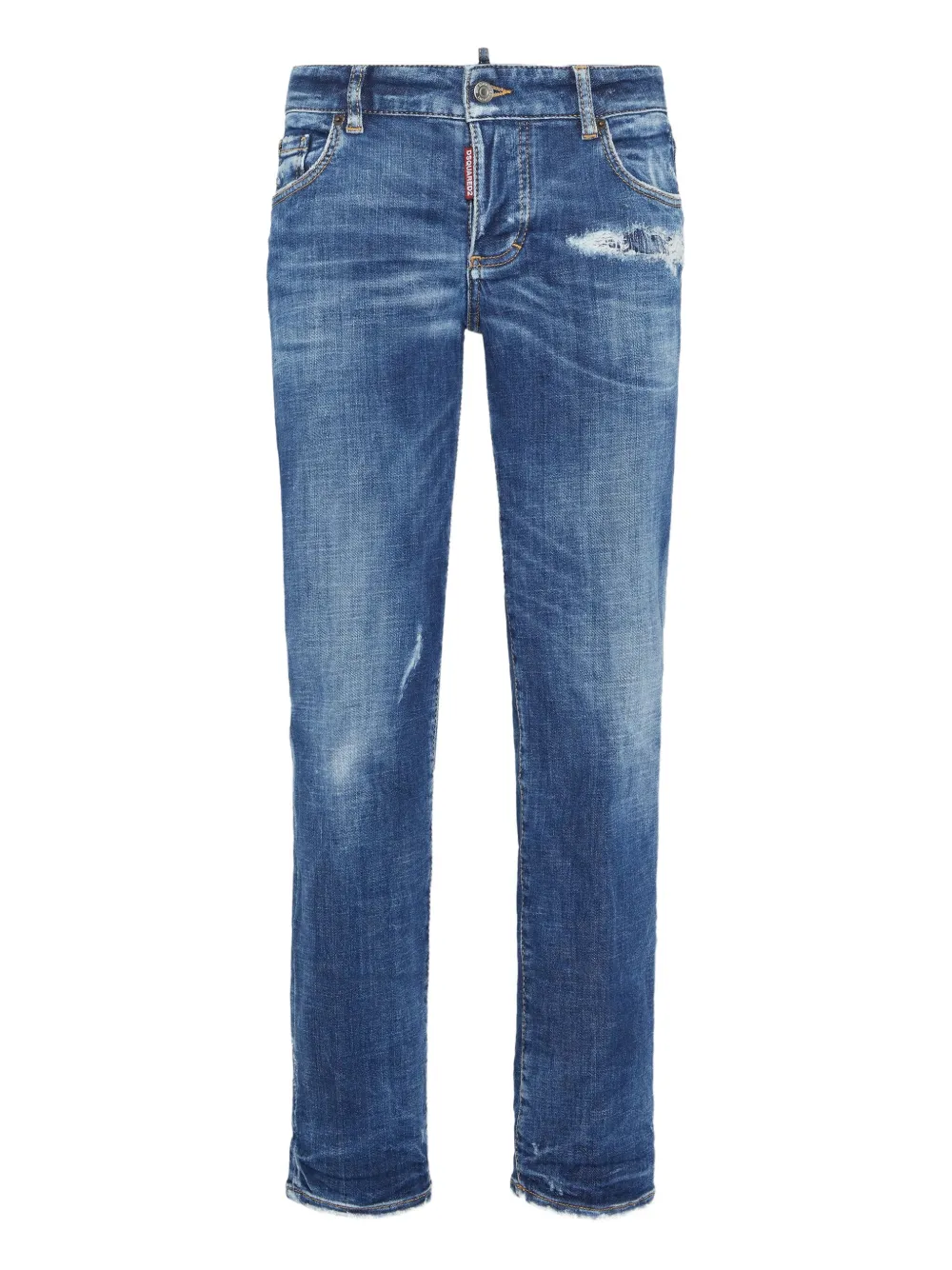 DSQUARED2 Jeans met logopatch Blauw