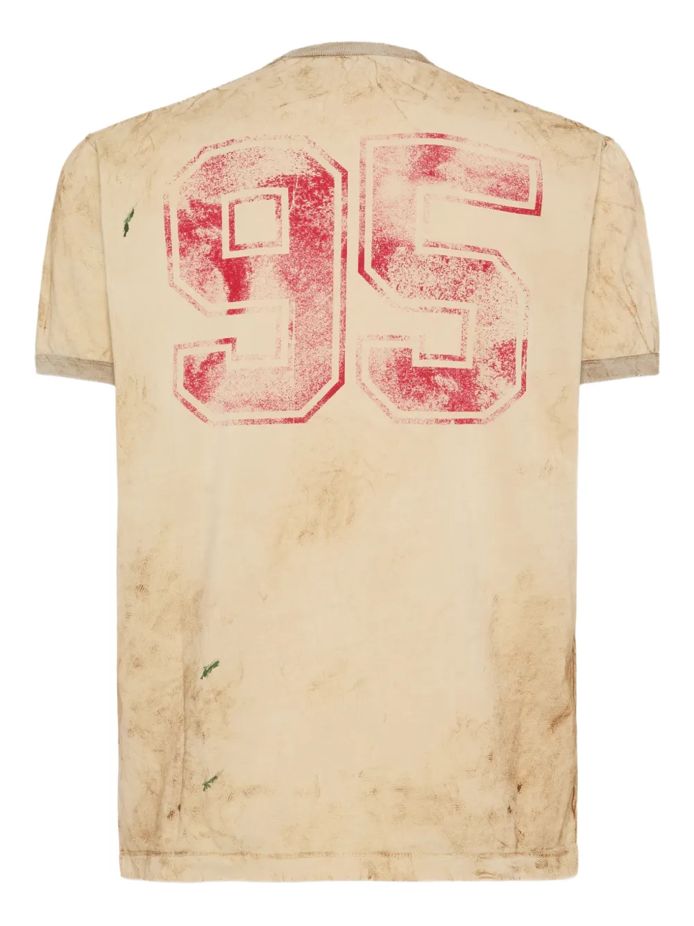DSQUARED2 Dirty T-shirt Beige
