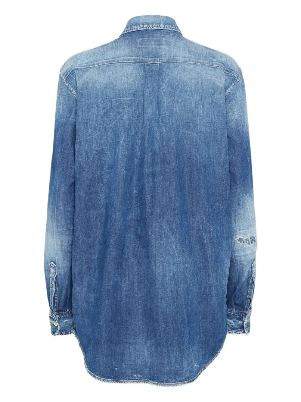 DSQUARED2 Denim blouse Blauw