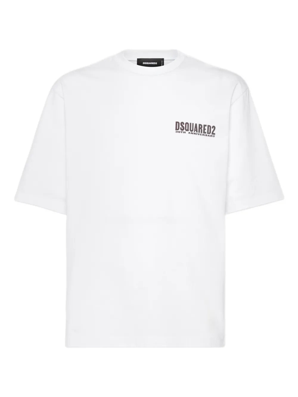 DSQUARED2 T-shirt met logoprint Wit
