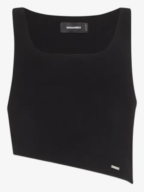 DSQUARED2 asymmetric crop top