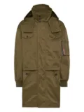 DSQUARED2 layered parka - Green