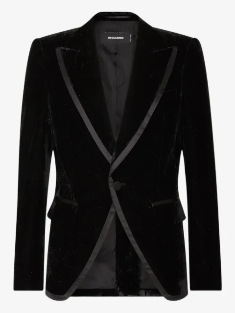 DSQUARED2 '70s velvet blazer